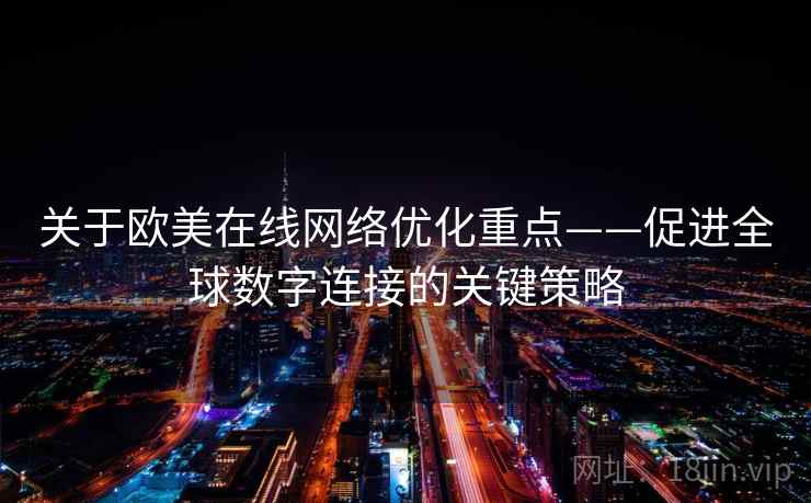 关于欧美在线网络优化重点——促进全球数字连接的关键策略