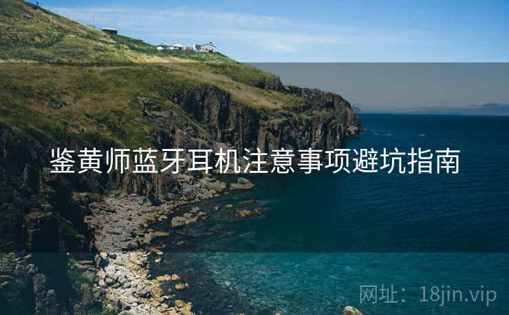 鉴黄师蓝牙耳机注意事项避坑指南