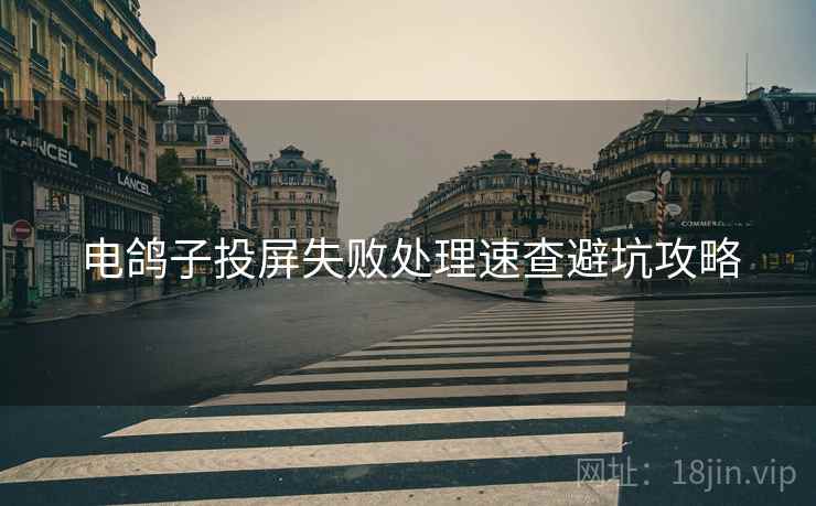 电鸽子投屏失败处理速查避坑攻略 电鸽子投屏失败处理速查避坑攻略
