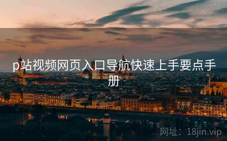 p站视频网页入口导航快速上手要点手册