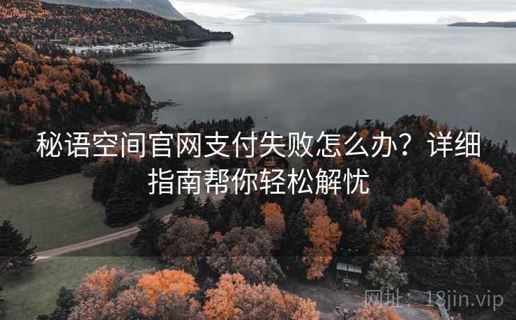 秘语空间官网支付失败怎么办？详细指南帮你轻松解忧